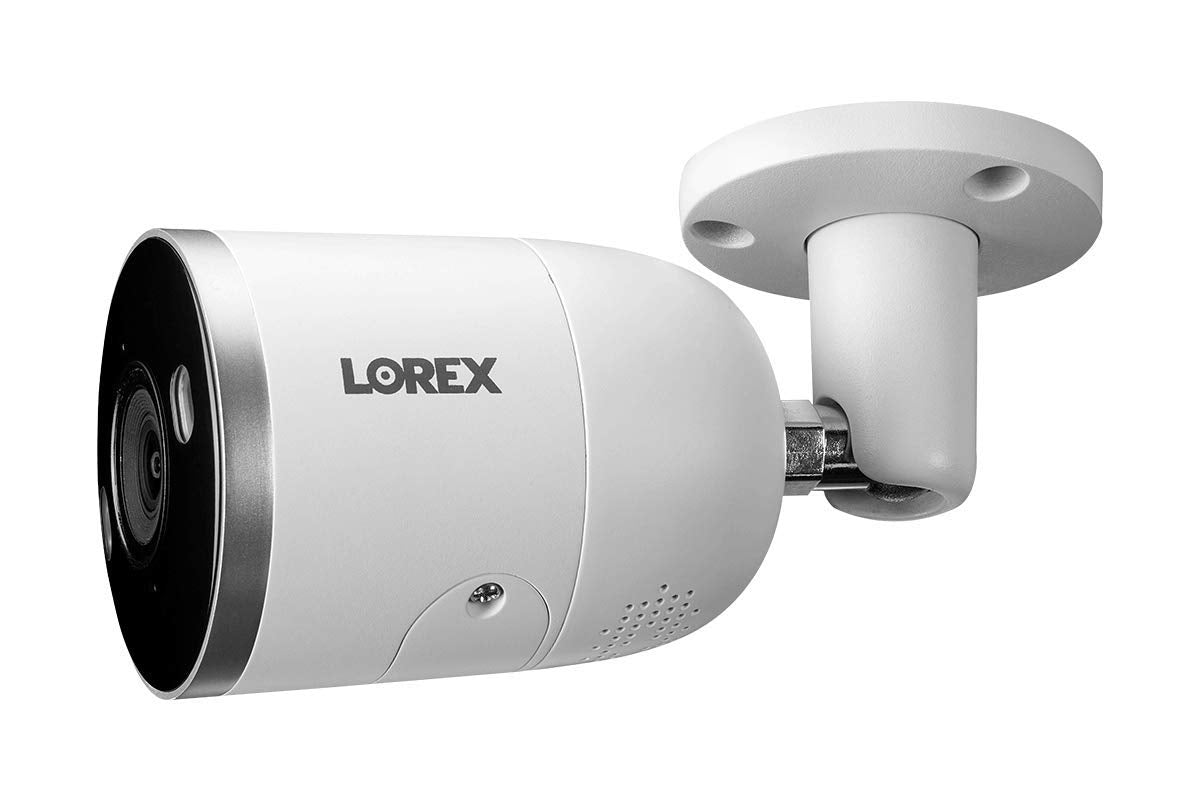 Lorex 4KSDAI168-2 4K Smart Deterrence 16 Channel Surveillance System w/ N862A63B 4K 3TB NVR and 8 E892AB 4K Smart Deterrence Bullet Cameras