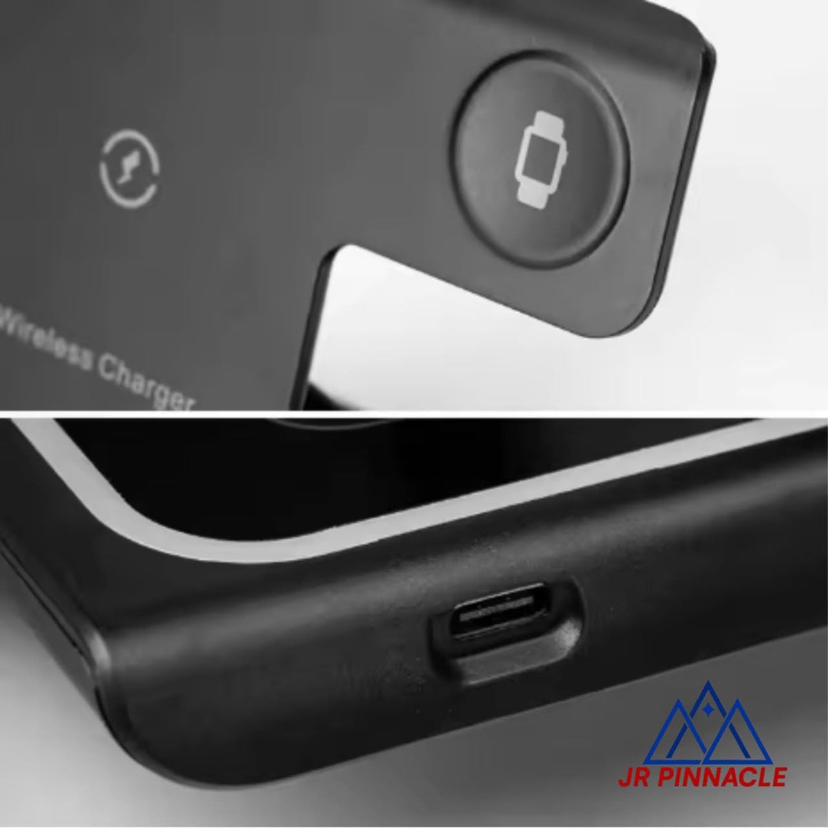 3 in 1 Wireless Charging Station for Apple Watch, iPhone, AirPods – Fast Magnetic Charger Dock Compatible with iPhone 16/15/14, Apple Watch Series, AirPods Pro – JR PINNACLE