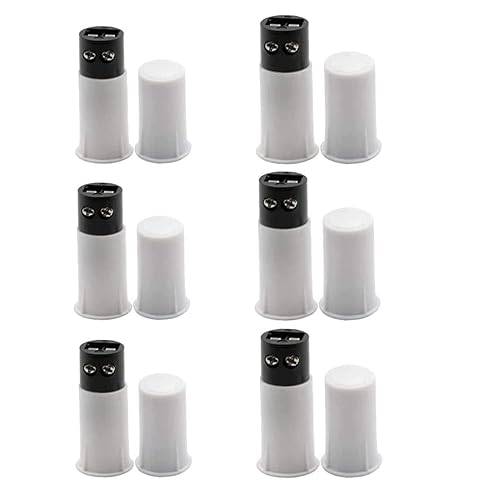 MC-33C Normally Closed Recessed Window Door Contact Sensor Alarm Magnetic Reed Switch - (6 Sets)