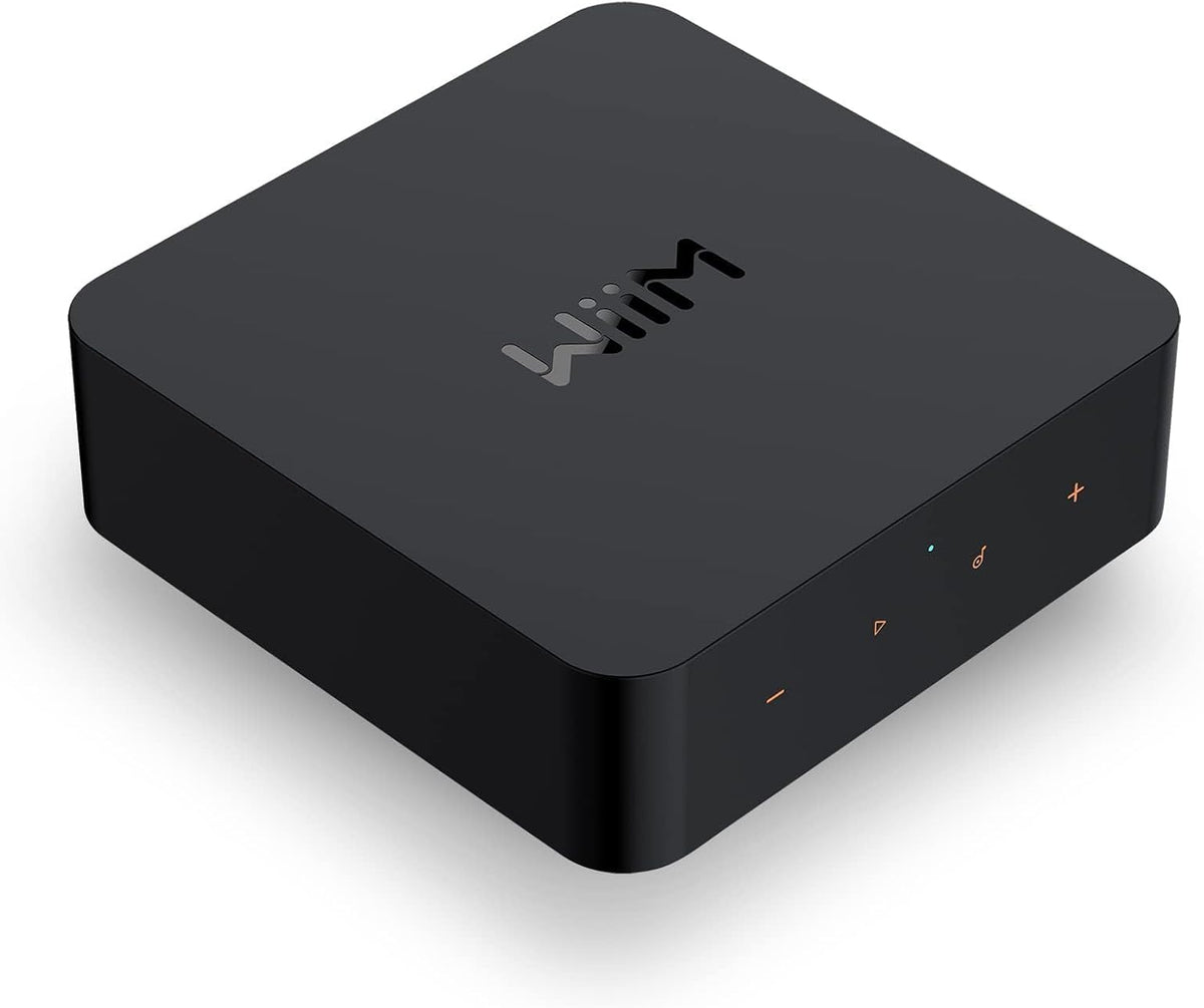 WiiM Pro AirPlay 2 Receiver, Google Cast Audio, WiFi Multiroom Streamer, Compatible with Alexa, Siri and Google Assistant, Stream Hi-Res Audio from Spotify, Amazon Music, Tidal and More