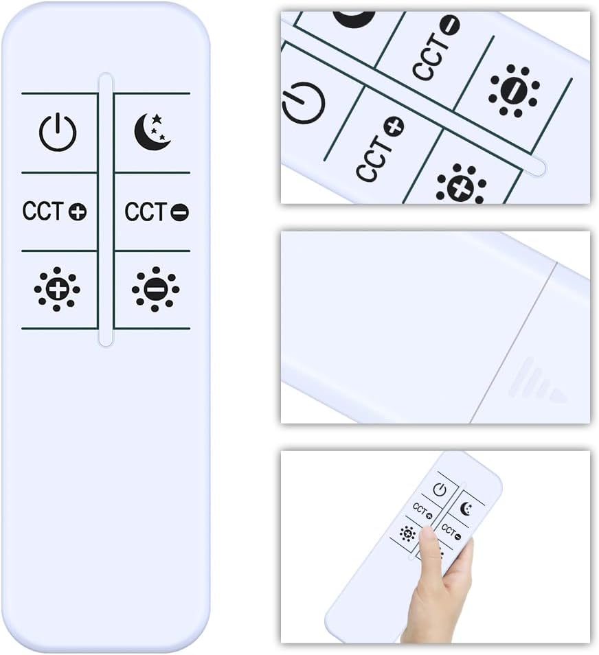 HZIME MF18228, 36W 42W New Replacement Remote Control Compatible for OHLUX for Yikuneng ED Floor Lamp