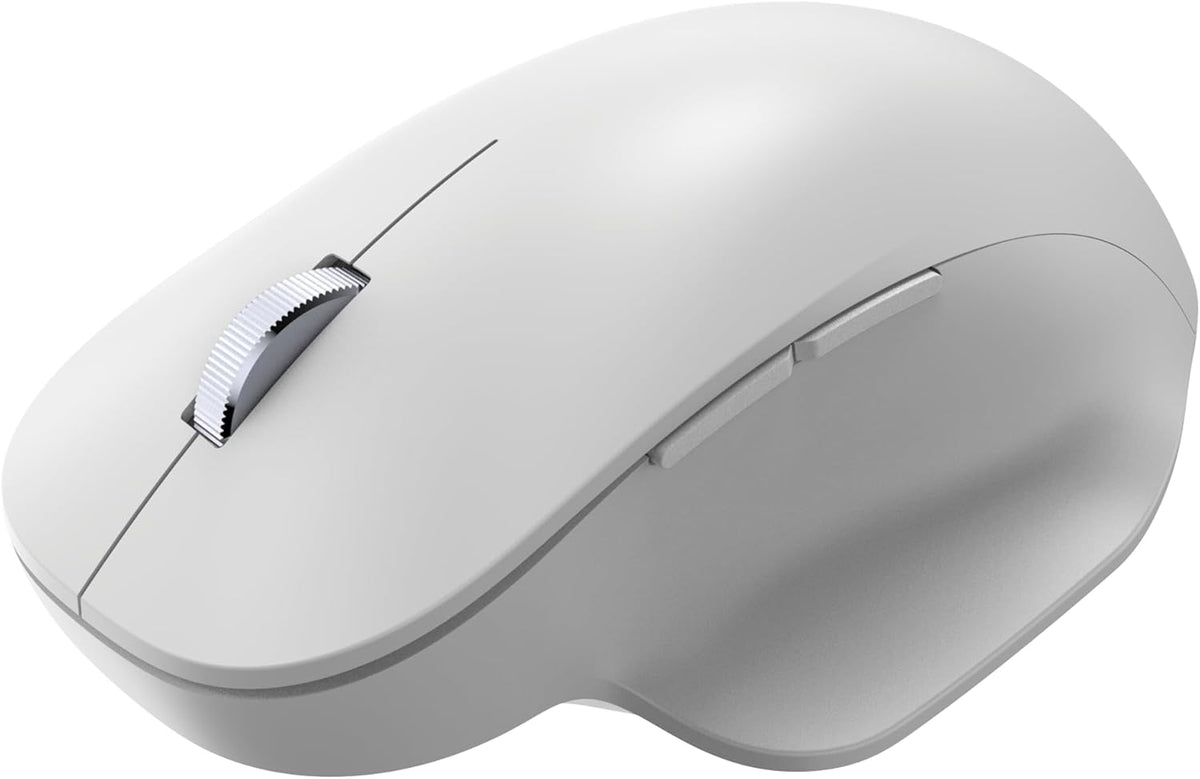 Incase Bluetooth Ergonomic Mouse – Designed by Microsoft – Two Thumb Buttons, Easy to Grip Thumb Rest, Precision Tracking, Connects 3 Devices, 15 Month Battery Life, PCs/Laptops (Glacier)