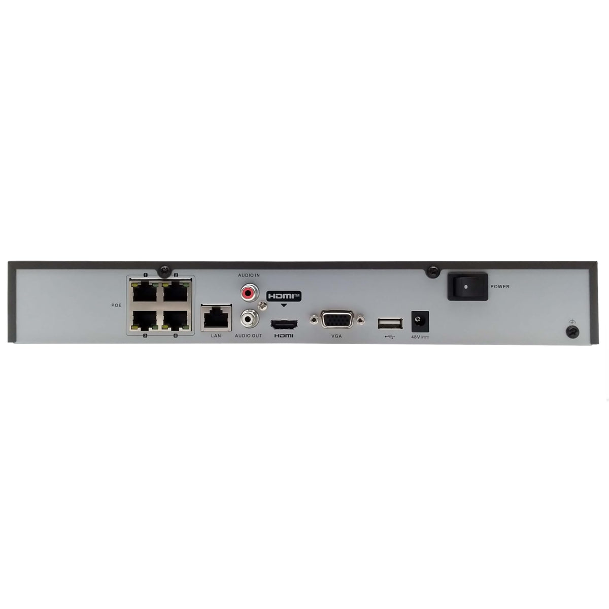 Platinum Professional Level 4 Channel NVR - 4K LTN8704Q-P4 (No HDD Included)