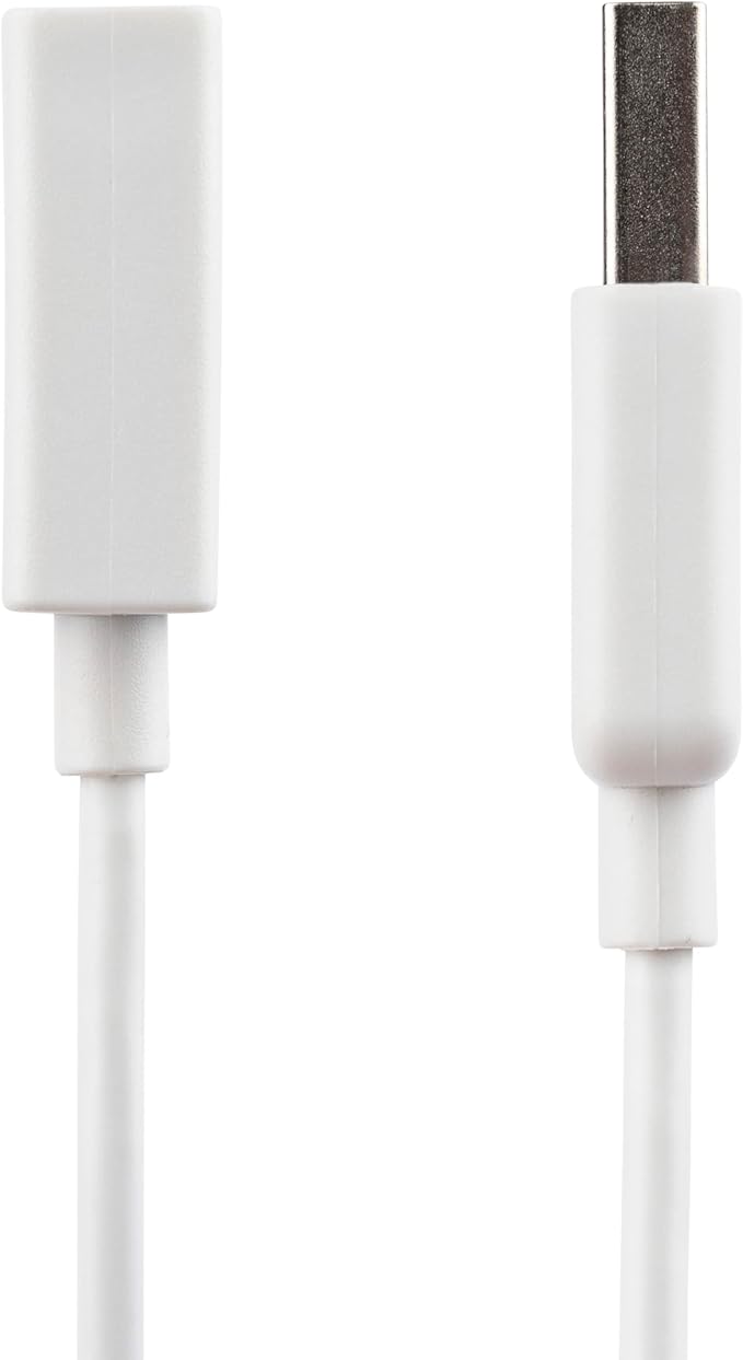 StarTech 1m USB 2.0 Extension Cable, USB-A M/F, White (USBEXTPAA1MW)