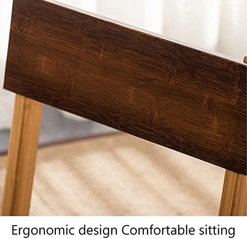 BTZHY Floor Chair Wooden Floor Chair Portable Footless Japanese Style Chair with Backrest Tatami Chair Home Bay Window Lazy Back Chair Outdoor Indoor Backrest Chair