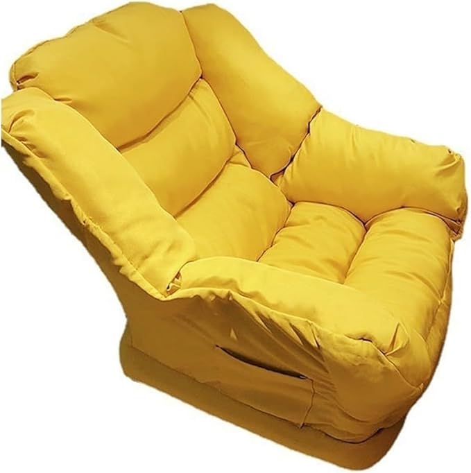 Gaming Chair Computer Chair Sofa Wholesale Armchair Bedroom Comfortable Chair Armchair Chair (Color : Tq Dark Gray Suede)
