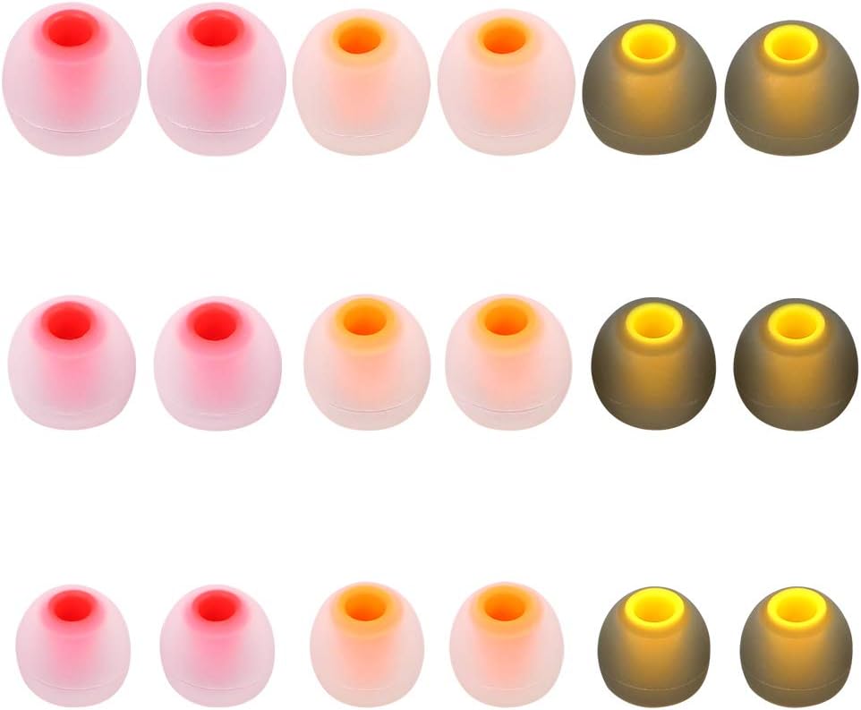 Earbud Tips Replacement - 9 Pairs SML Eartips Eargels