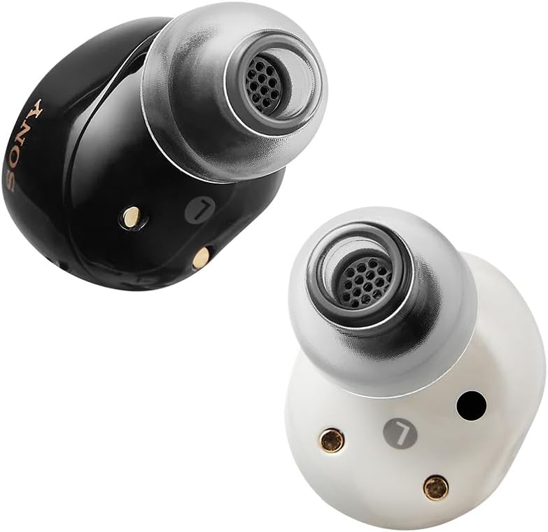 AZLA SednaEarfit Crystal Standard 2 - Earbud Tips for Wireless Headphones - Noise Canceling Earbuds Replacement Tips Eartips Compatible with Sony WF-1000XM5, Beats, Sennheiser, Jabra (2 Pair, S)