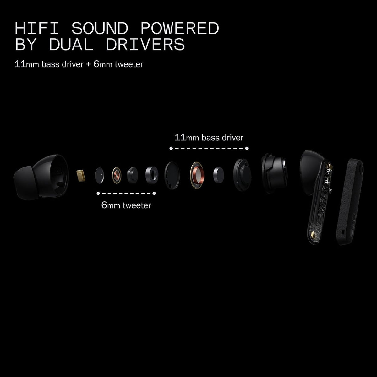 CMF Buds Pro 2 Wireless Earbuds, Hi-Res Audio with LDAC, 50 dB Hybrid Noise Cancelling Earbuds, Ultra Bass Technology, Bluetooth 5.3, 43H Play Time with Charging Case, 6 HD Mics Headphones, Orange