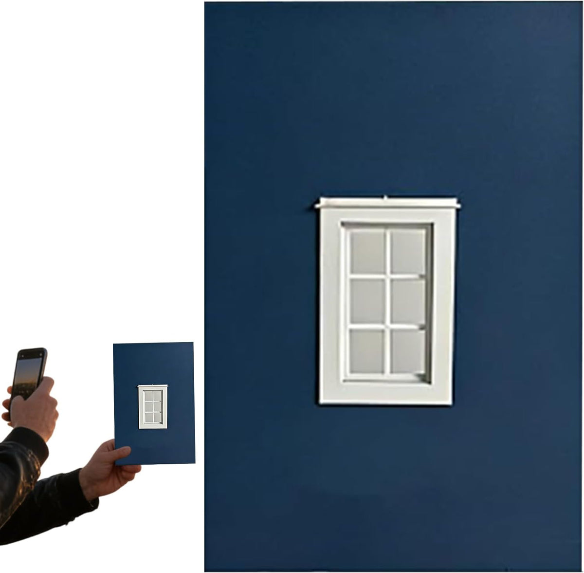 Generic Window Frame Photo Prop | Reusable Outdoor Picture Framing Viewfinder - Travel Photos Window Frame Props |
