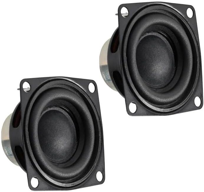 ACEIRMC 2inch 4Ohm 10W (2pcs) Full Range Audio Speaker Stereo Woofer Loudspeaker for Arduino