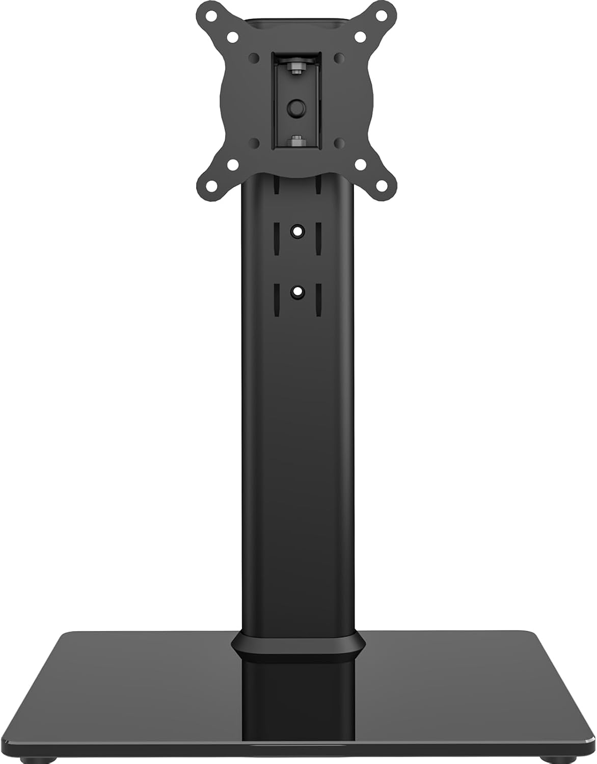 Hemudu 13 32 inch 100 4 77lbs, HT07B-001 Universal Swivel TV Stand/Base Table Top TV Stand for to TVs with Degree