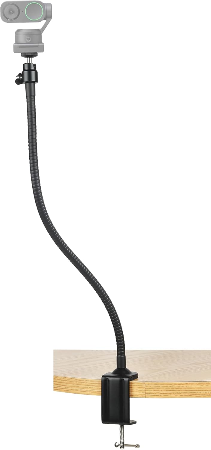 AceTaken 25'' Insta360 2 2C 2/Link 2C/Link 4K X5 X4 X3 X2 Webcam-Stand Clamp Mount Holder for Link pro/Link pro/Link