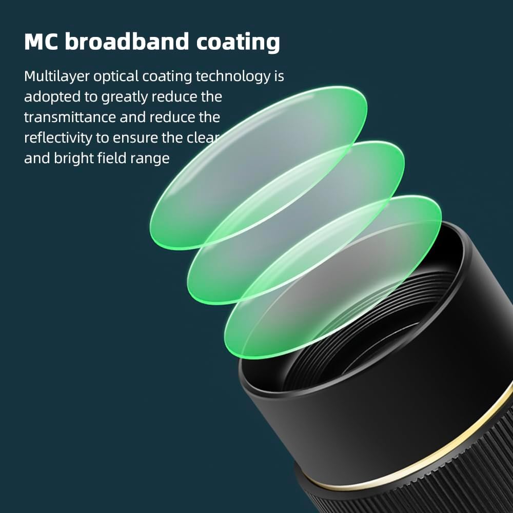 Andoer 300MM Phone Telephoto Lens for Smarphone Zoom Lens 10X with Universal Lens Clip Cleaning Cloth Storage Bag for Hiking Camping Wildlife Observation Moon Sports Game Concert Watching