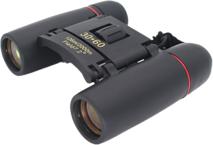 Gooddyiyukey 60x30 HD Compact Binoculars for Adults and Kid,Fogproof & Waterproof Binoculars with Low Light