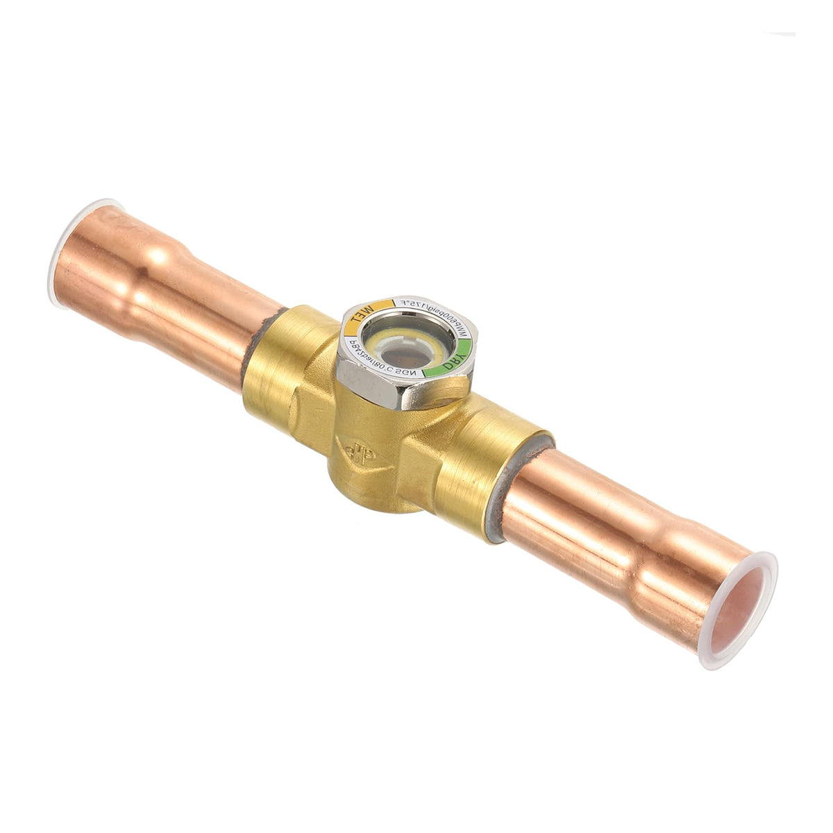 PATIKIL Sight Glass, 7/8 x 7/8 Sweat Universal Liquid Moisture Indicator Soldering for Air Conditioning HVAC Refrigeration