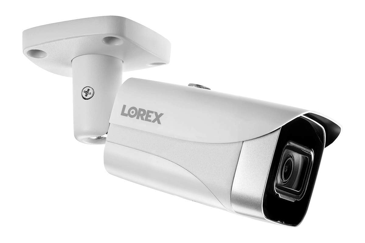 Lorex NC4K8-3216WB 32 Channel 4K Surveillance System with N882A38B 8TB 4K Fusion NVR, 16 Port ACCLPS263B POE Switch and 16 E841CA-E 8MP White Bullet