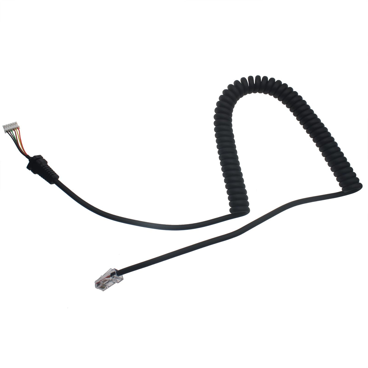SYCZIOHU Replacement Microphones Cable Cord Wire 6-core for Car Radio Accessories Hand Microphone Connection or Extension Cable Production (1 PCS)