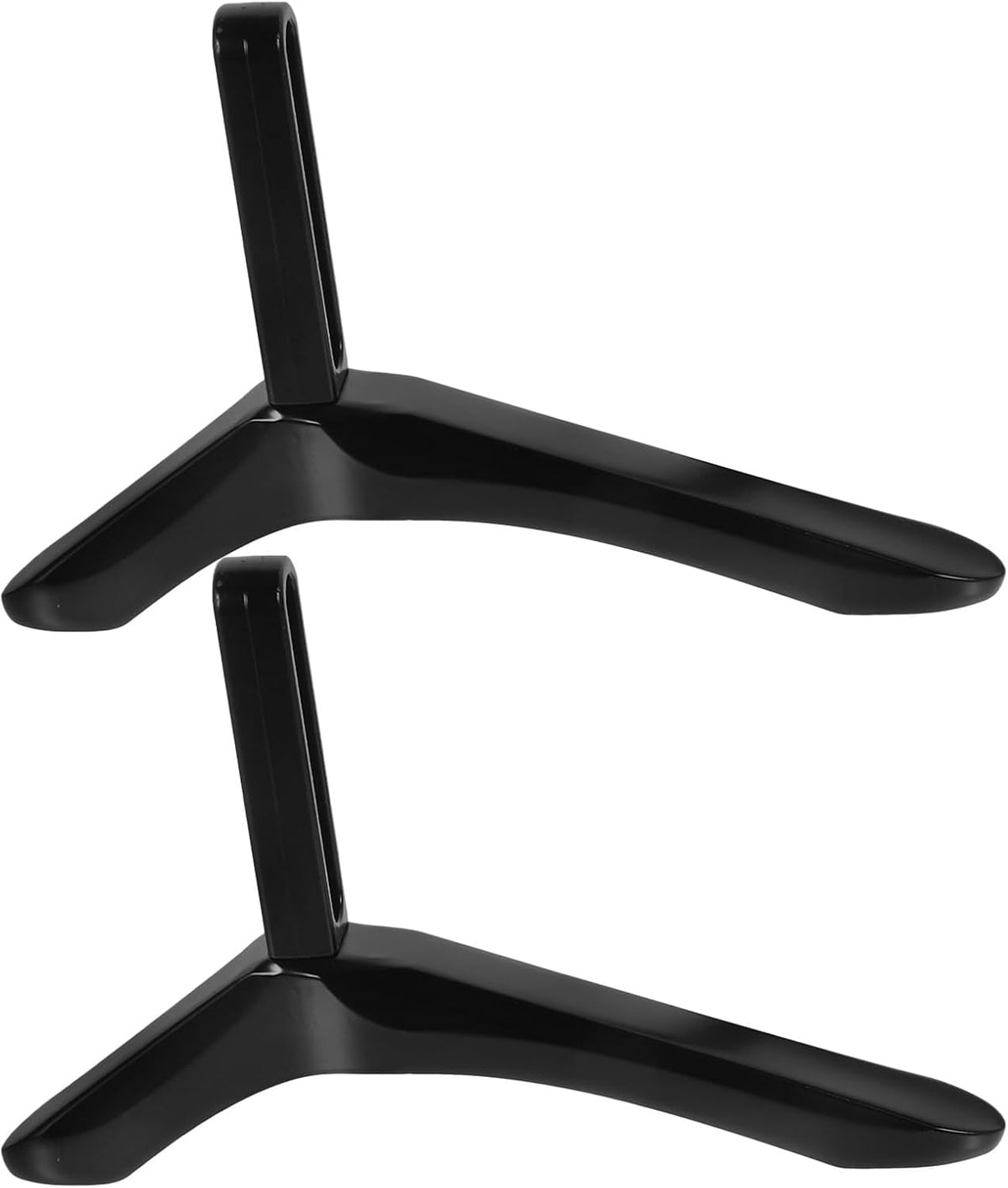 Homoyoyo 32-65 Inch Sturdy Black TV Stand Base Replacement with Screws for TVs