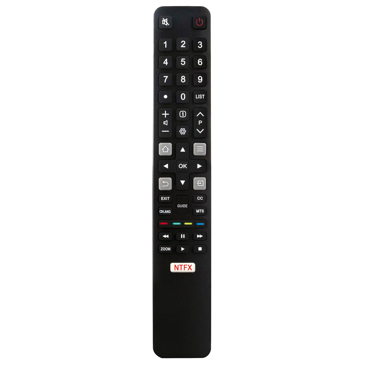 VINABTY RC802N YLI2 Replaced Remote fit for TCL Full HD Smart LED TV L49S62 49P32CFSA 49C2US 55C2US 50P20US 55P20US 60P20US 65P2