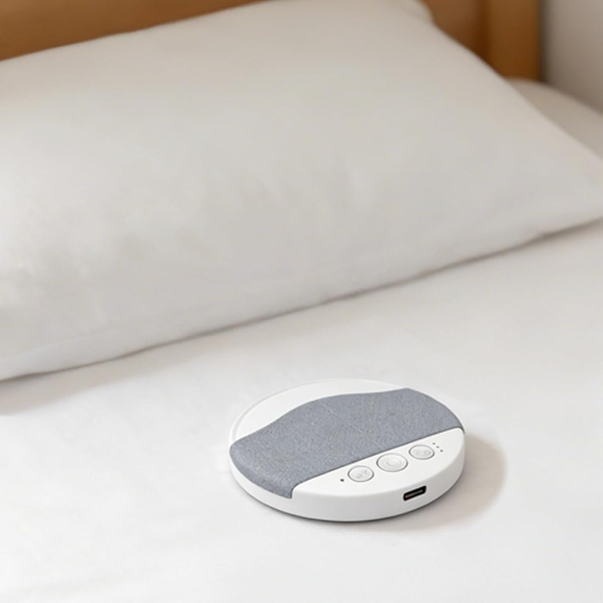 Generic Pillow Speaker - Wireless Sleep Music Box with White Noise | Soft Compact Audio Device for Side Sleeping