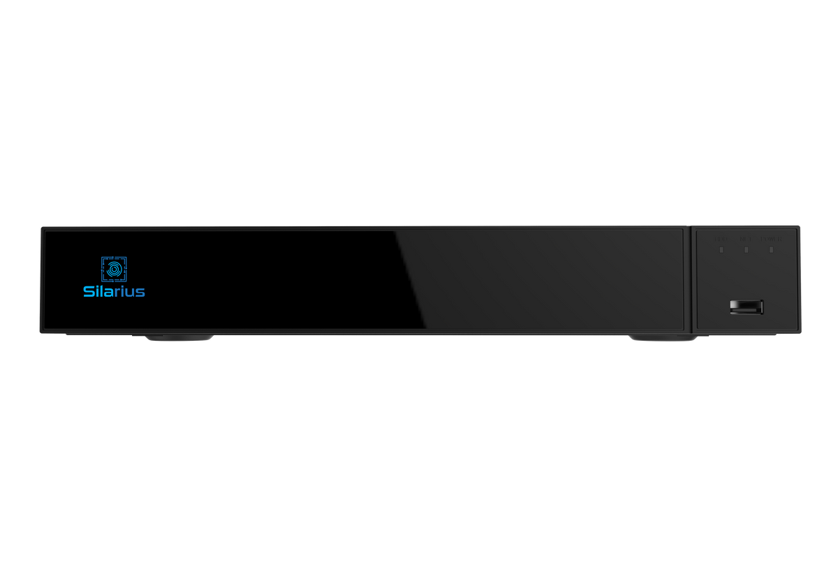 Silarius Pro Series SIL-NVR16CHPOE2 25CH total, 16-Channels 4K POE NVR Gigabit, NVR, 2TB HDD