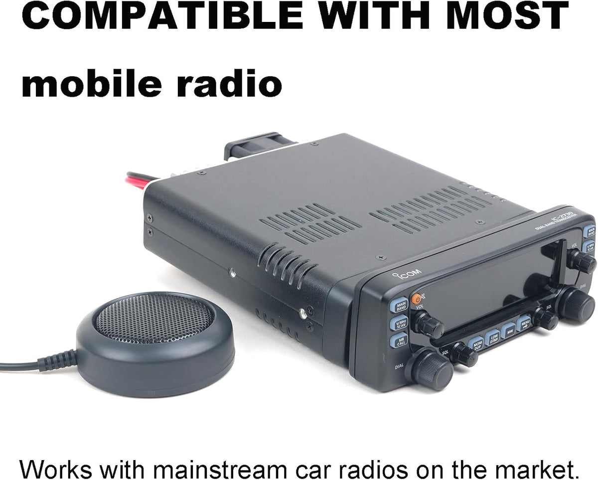 Gabil GSP-01 4 3 3.5mm 4.92 Upgraded Mini External Speaker, Ohm Watt High Power Audio for Mobile Ham Radio CB Scanner