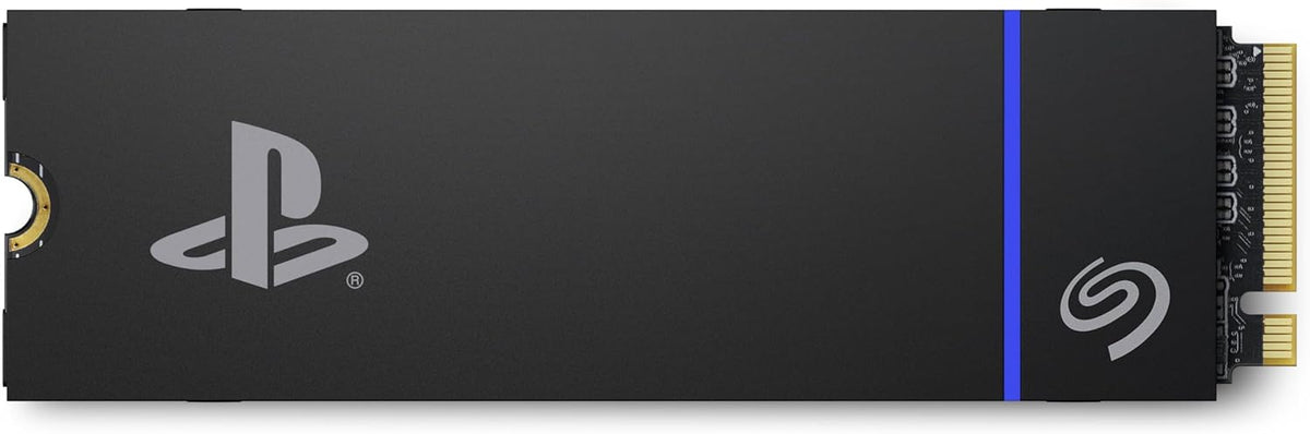 Seagate Game Drive PS5 NVMe SSD for PS5 2TB Internal Solid State Drive - PCIe Gen4 NVMe 1.4, Officially Licensed, Up to 7300MB/s with Heatsink (ZP2000GP3A1001)