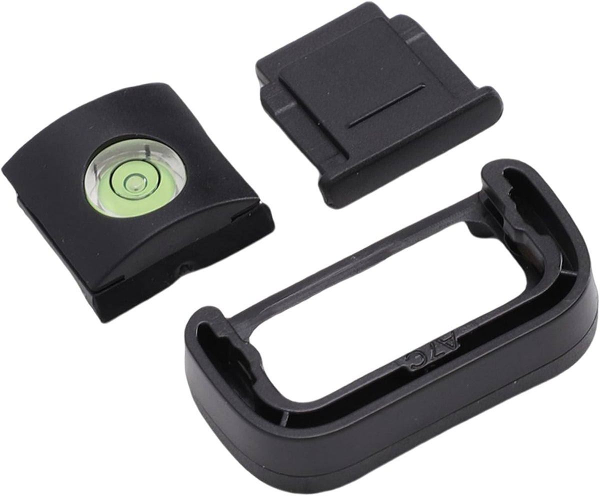 A7C Bewinner Eyecup, Hot Shoe Cover & Bubble Level Kit for Camera - Viewfinder Eyepiece, Protector Cap & Spirit Level