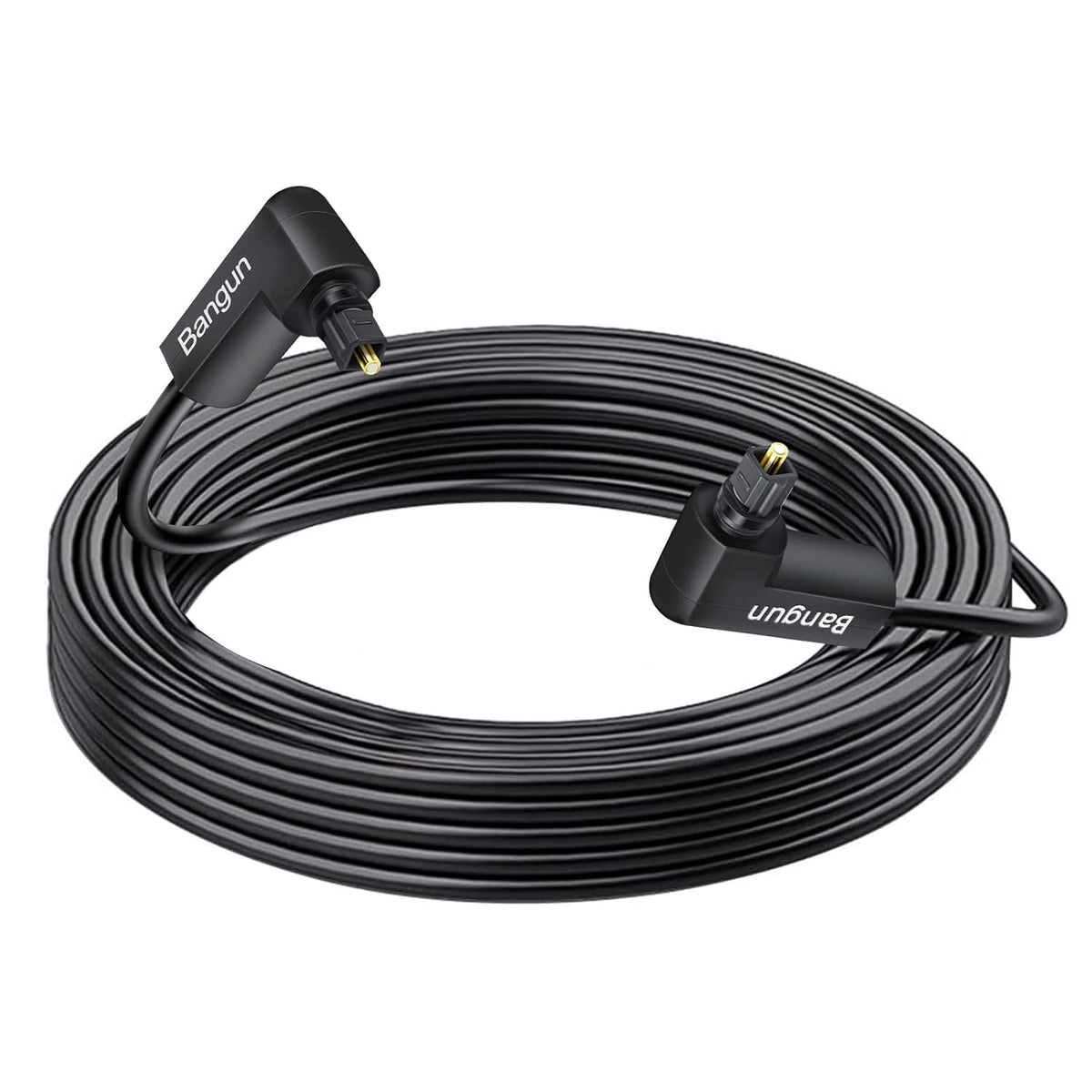 90 24ft, 360 PS4, Double Degree Optical Audio Cable Optical Sound Cable, Slim Digital Audio Optical Cable, Degree Right