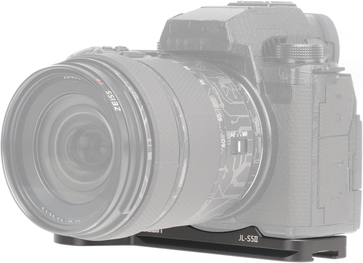 FocusFoto DC-S5 II/DC-S5 IIX/DC-G9M2 G9II Quick Release Baseplate QR Plate with Cold Shoe Mount for Panasonic Lumix