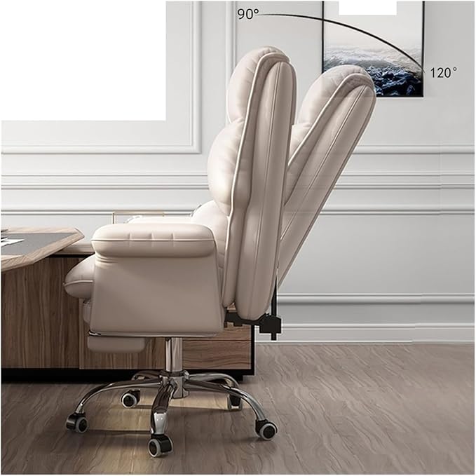Gaming Chair Home Computer Chair Office Chair Gaming Chair Backrest Lifting Swivel Chair Comfortable Long Sitting Chair Sofa Seat Chair (Color : Yellow Latex)