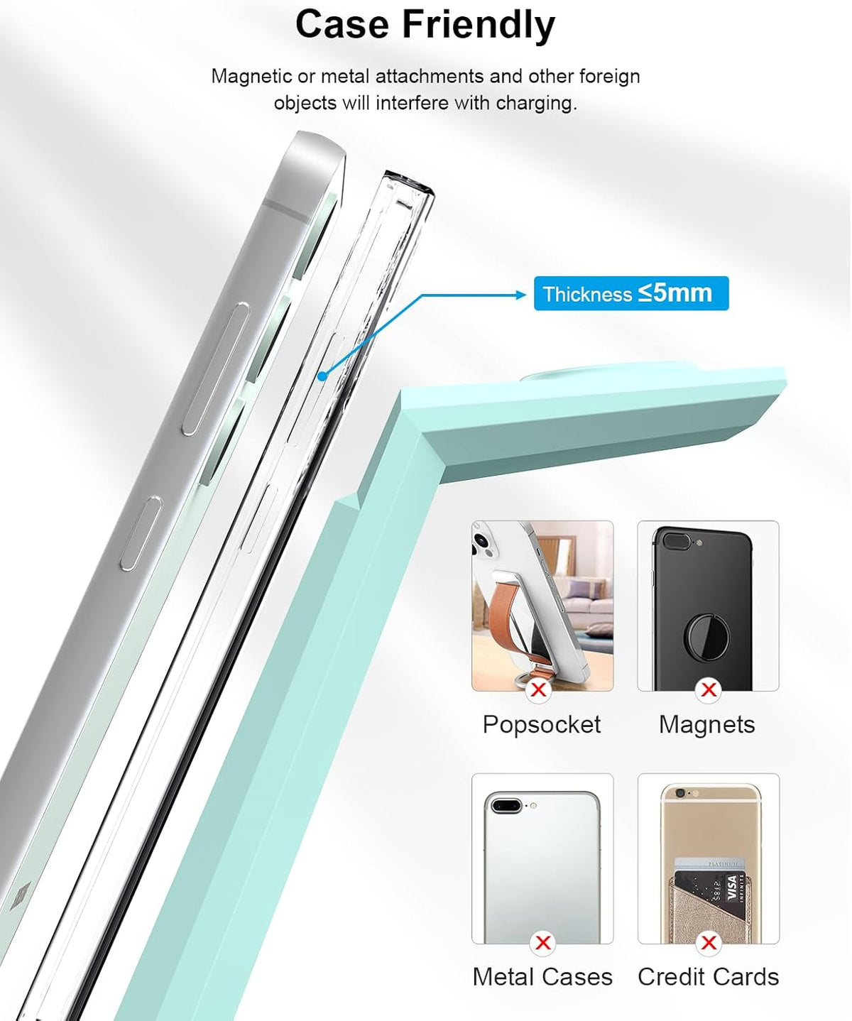 Wireless Charger for Samsung Charging Station - NANAMI 3 in 1 Android Phone Trio Multiple Devices Charger for Samsung S25 S24 S23 Ultra/Galaxy S22 /S21/Z Flip 5/Fold 5/Buds, Galaxy Watch 6/5 Pro/4