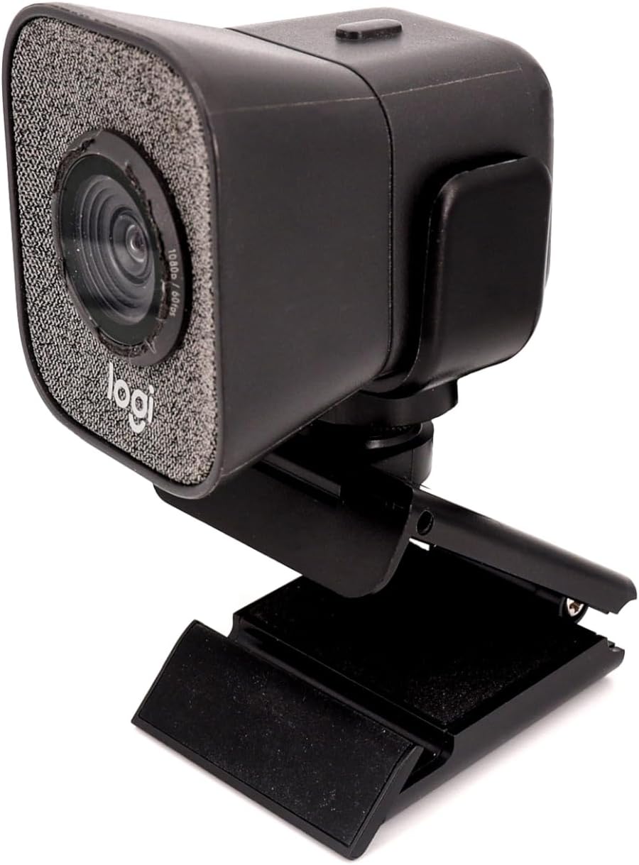 GNAFETS 360 1/4" Insta360 link2, 2, 2 Magnetic Webcam Camera Mount Degree with Screw Compatible with Logitech Brio