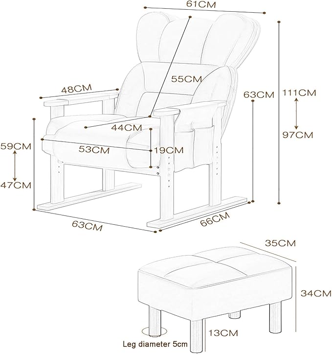 Office Chair Gaming Chair Computer Chair High Back Computer Chair with Adjustable Backrest HeadrestDesk Chair Game Chair Upholstered Executive Chair for Home Work AdultsErgonomic Offi