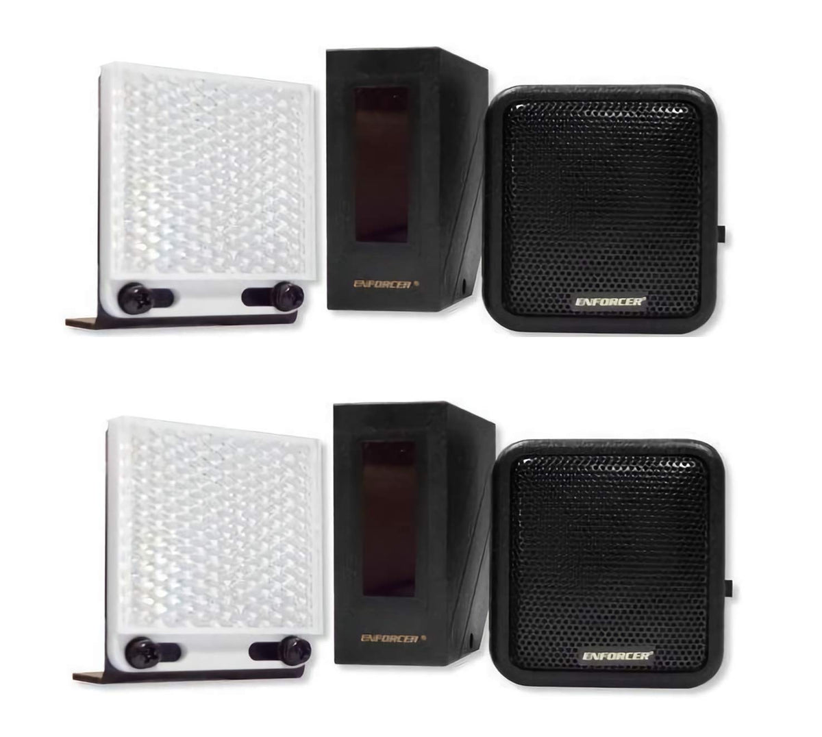 Seco-Larm E-931CS22RRCQ Enforcer NIR Retro-Reflective Entry Alert System, Up to 22 ft of Sensing Range, Speaker Volume Adjustment, Adjustable Sounding