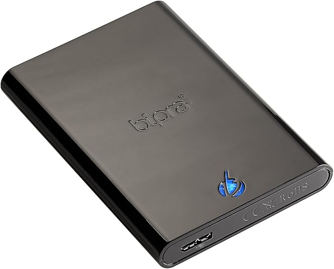 S3 2.5 inch USB 3.0 Mac Edition Portable External Hard Drive - Black (750GB)