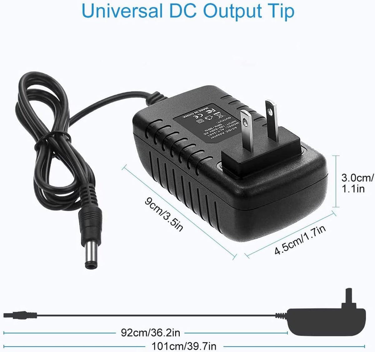 BestCH 4400F D2400 D125OU2F Beatch Compatible Replacement AC Adapter Charger for Canon CanoScan Desktop Scanner Power