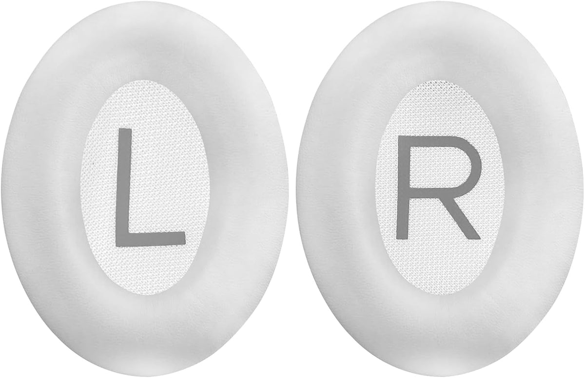 Replacement Ear Pads for Bose QuietComfort 45 (QC45) Headphones, Ear Pads Cushions with QCSE (QC SE)/New QC Wireless High-Density Noise Isolation Foam, Made Soft Protein Rubber Leather
