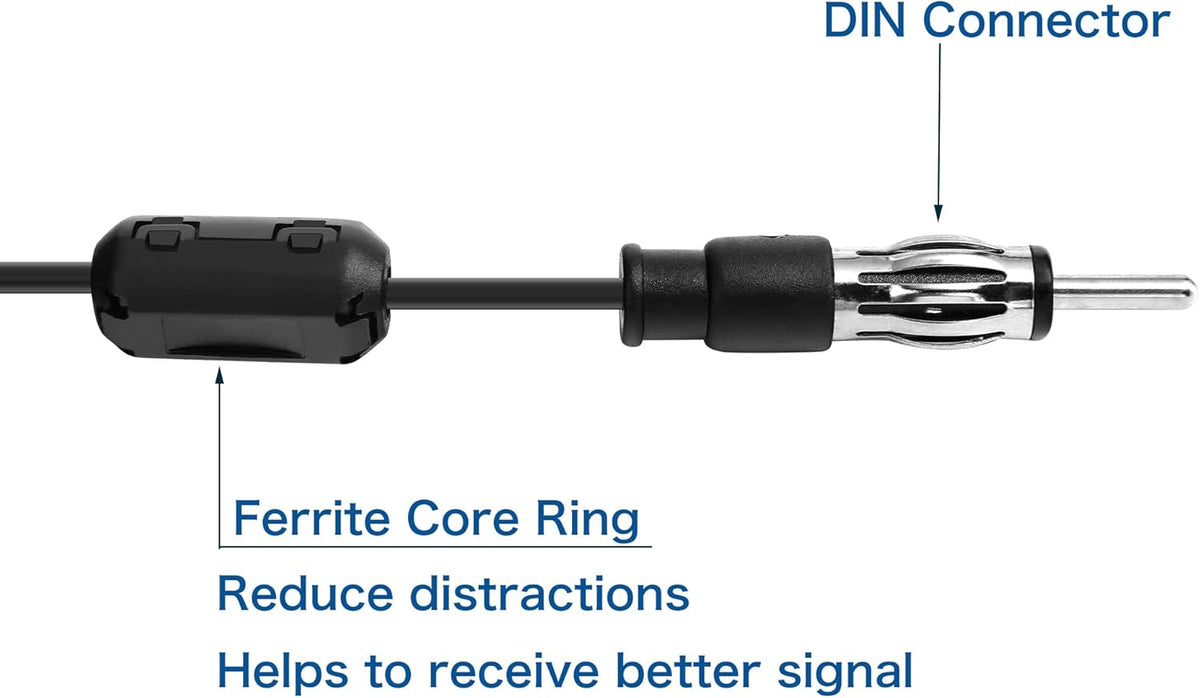 CHHLIUT AM FM Hidden Windshield Antenna Vehicle Car Radio Truck