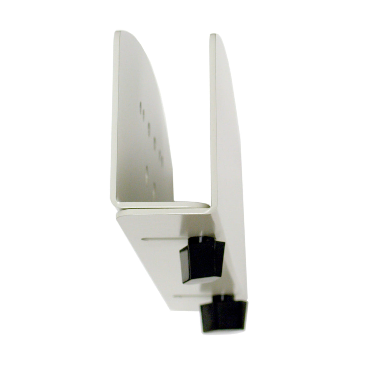 Ergotron - Vertical Small CPU Holder - Add-on for VESA Monitor Arms, Neo-Flex Rolling Carts or Wall Tracks - Small, White