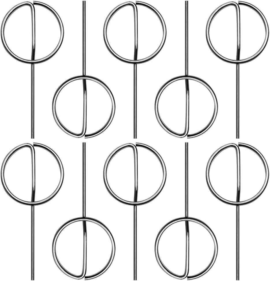 SIM Card Pin,Sim Card Removal Tool - Stainless Steel Sim Tray Ejector Tool for iPhone,Android Smartphones, iPad and Tablets - Pack 10
