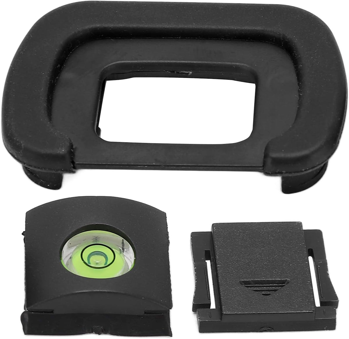 Generic Sets K30 K50, Camera Viewfinder Eyecup Cold Shoe Cover Level for EasytoInstall Photography Accessory Kit