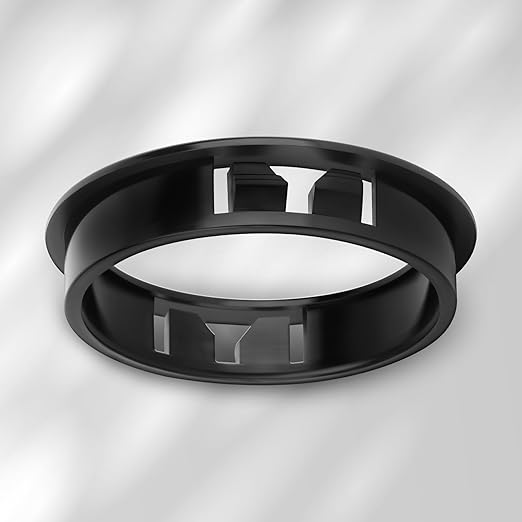 GAGIRA 10PCS 2" Black Cable Snap Bushing Grommet, Snap in Cord Bushing Protect Cables