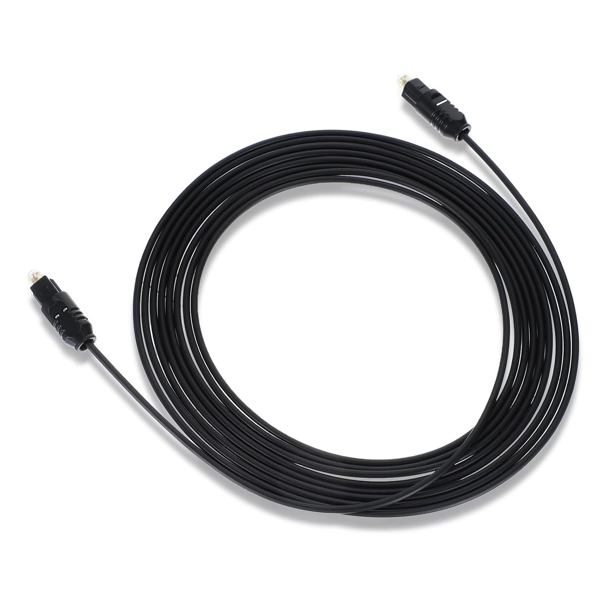 Gtziqa 10 10ft 3meter Optical Audio Cable Feet, / Optical Cable for Soundbar Ultra Thin Cord Fiber Optic Cord