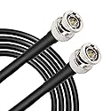 XRDS -RF SDI Cables 25FT, HD-SDI Cable 75 Ohm BNC Male to BNC Male Video Coaxial Cable for Video Surveillance Camera CCTV System