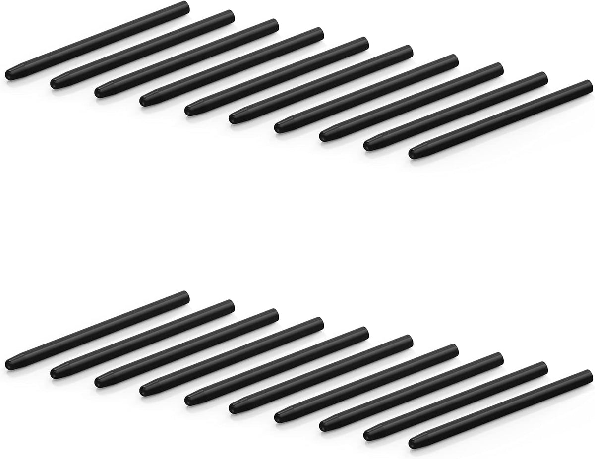 XENCELABS Standard Nibs, 20 Pack Replacement Pen Nibs for Digital Pen Tablet Stylus. Compatible: XENCELABS Pen Tablet Bundle, Bundle SE, Medium Standard, Small Standard