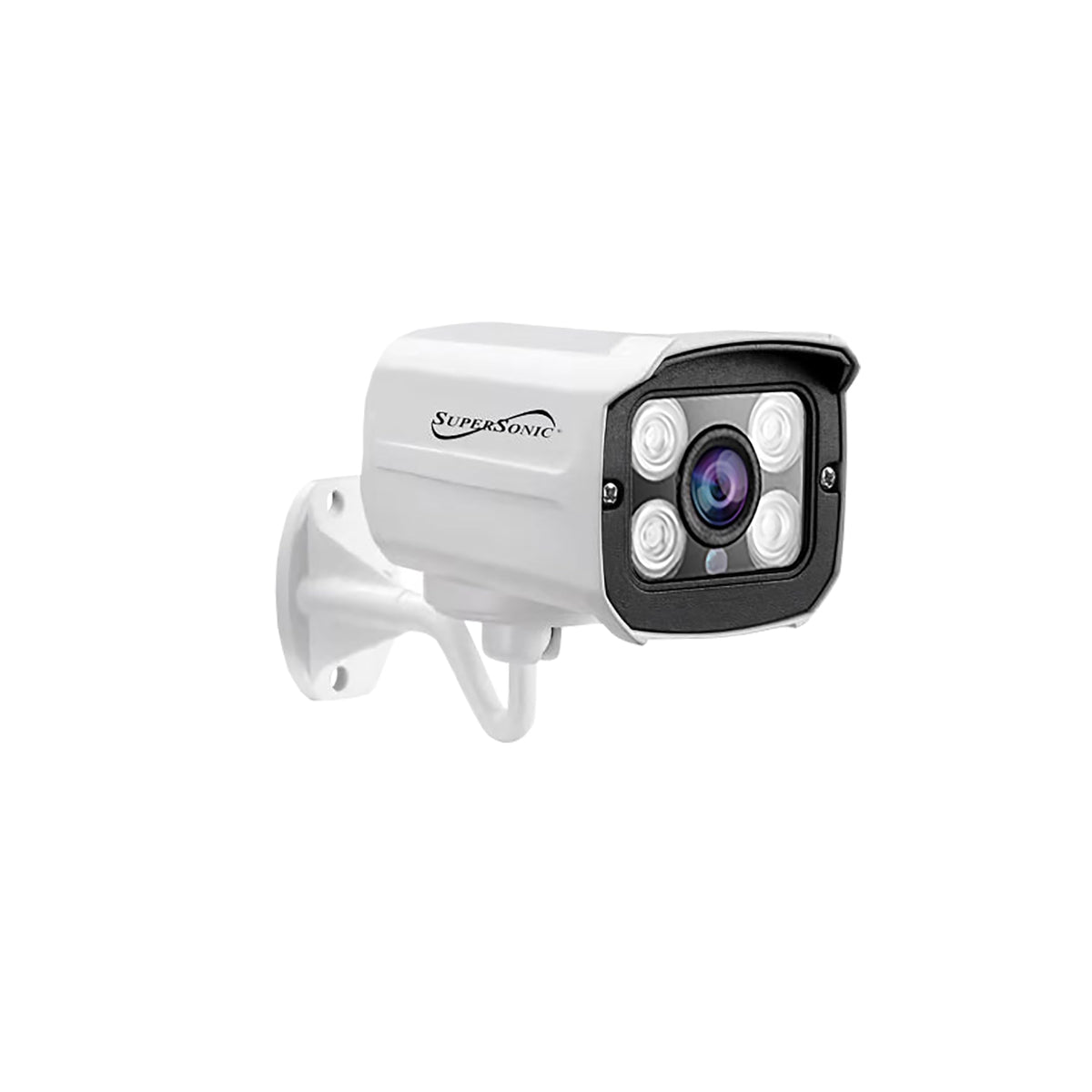 Supersonic SC-5004NVR 4CH 1080P Security Camera System WiFi, Waterproof, 2-Way Audio, Night Vision, App Remote Access, HDMI/VGA Output, 6TB HDD