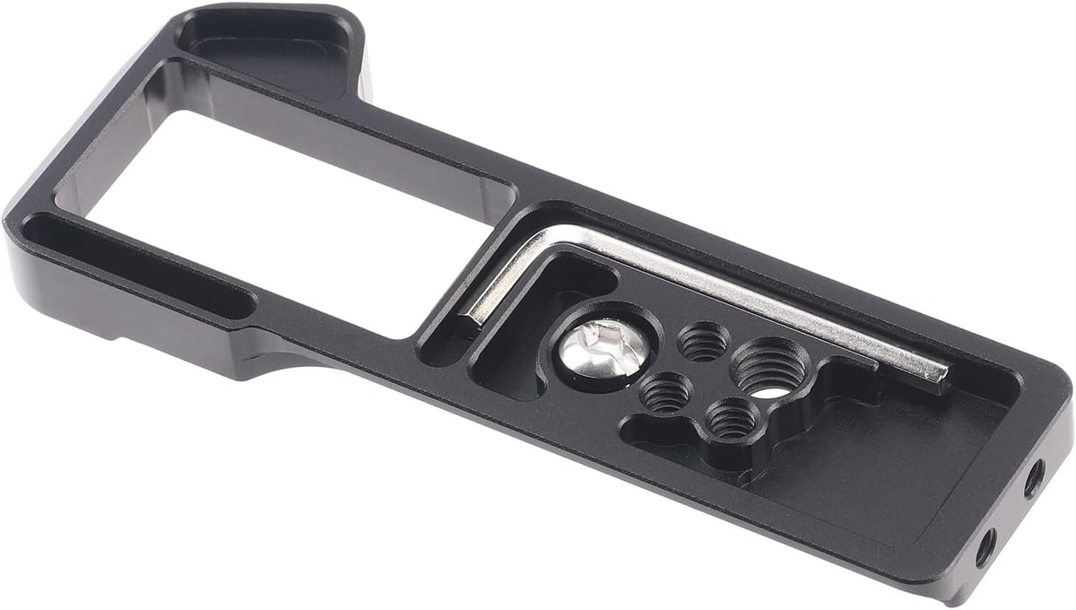 FocusFoto X-T5 Quick Release Baseplate QR Plate Mount for Fujifilm Fuji Mirrorless Camera, Compatible with Arca-Swiss