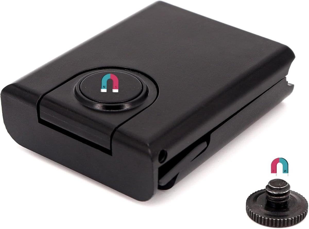 GNAFETS 360 1/4" Insta360 link2, 2, 2 Magnetic Webcam Camera Mount Degree with Screw Compatible with Logitech Brio